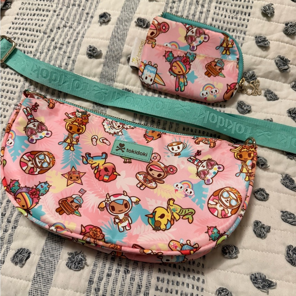 Tokidoki Hawaii crossbody & coin purse bundle